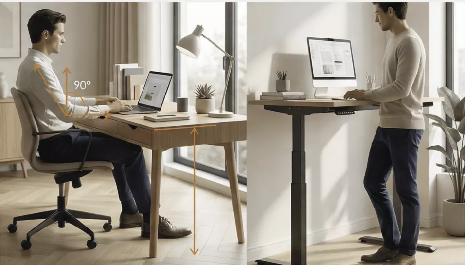 características ergonómicas esenciales del mejor escritorio para estudiar