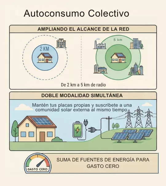 autoconsumo colectivo para un gasto 0